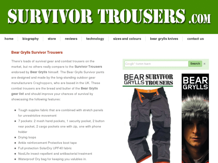 www.survivortrousers.com