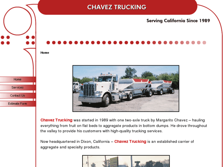 www.chaveztrucking.com