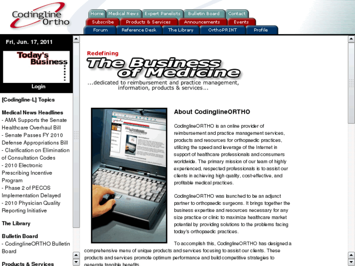www.codinglineortho.com