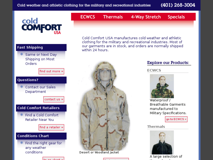 www.coldcomfortamerica.com