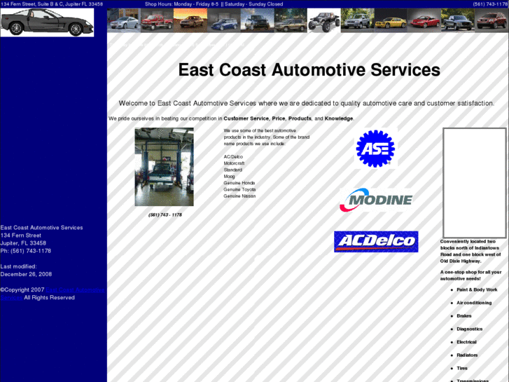 www.eastcoastautomotiveservices.com