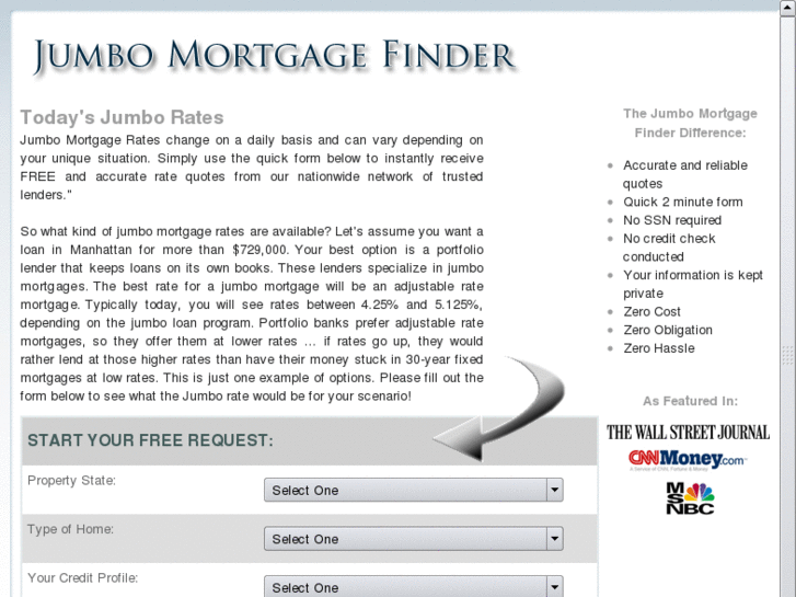 www.jumbomortgagefinder.com