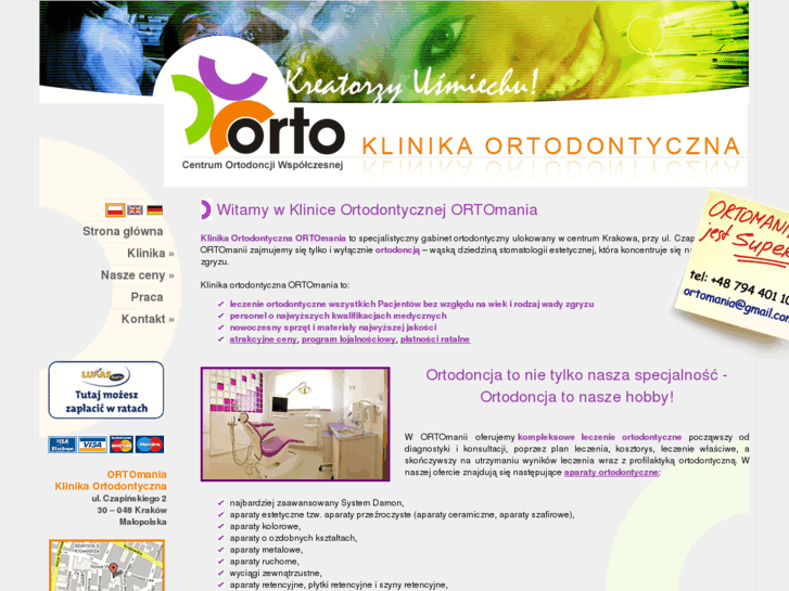 www.klinikaortodontyczna.pl