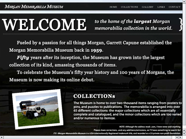 www.morganmemorabiliamuseum.com