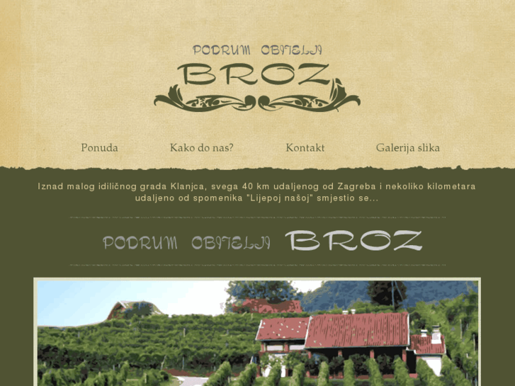 www.podrum-obitelji-broz.com