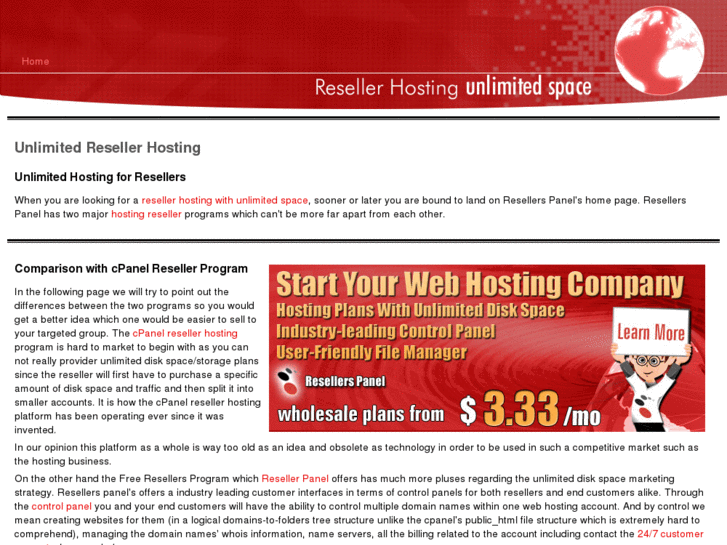 www.resellerhostingunlimitedspace.com