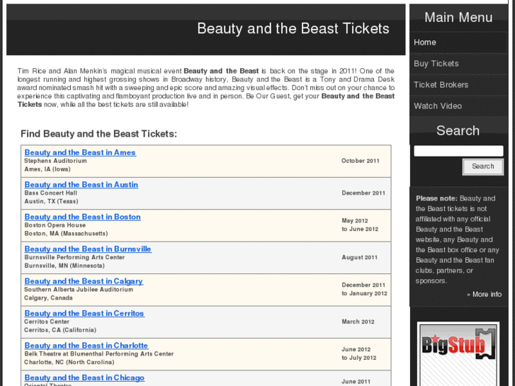 www.beautybeasttickets.com