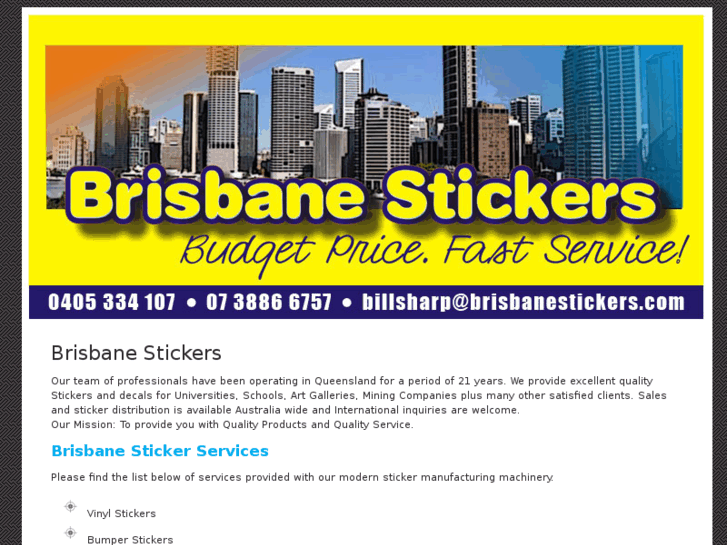 www.brisbanestickers.com