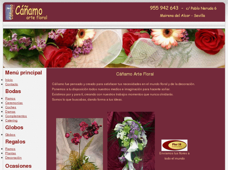 www.canamoartefloral.es