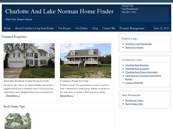 www.charlotte-lakenormanhomefinder.com