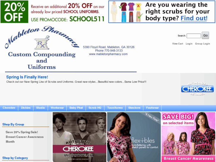 www.cherokee-uniformsga.com