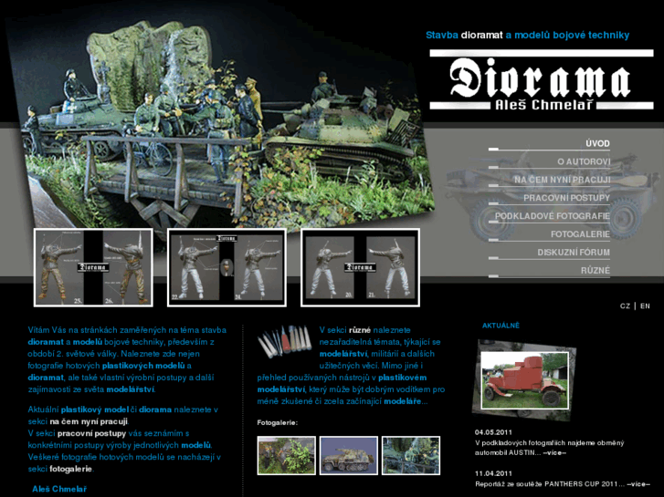 www.chmelar-diorama.cz