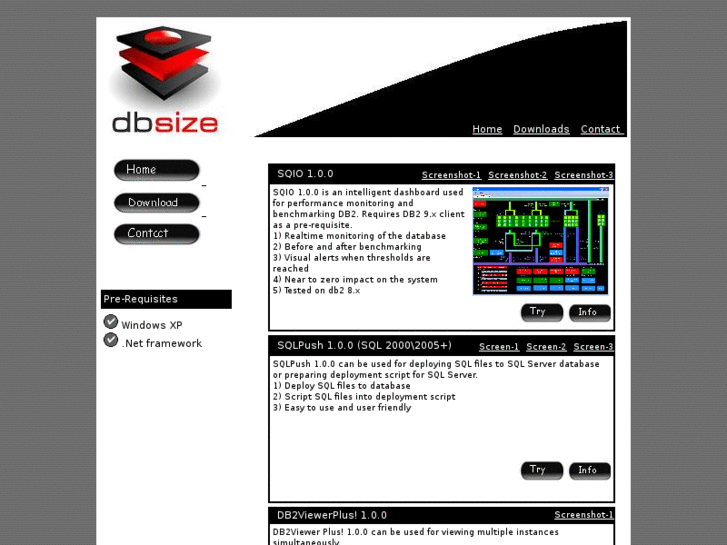 www.dbsize.com