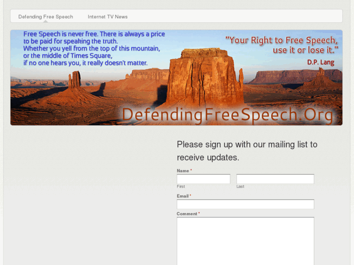 www.defendingfreespeech.org