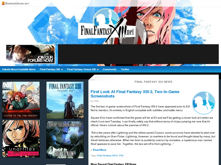 www.finalfantasyxiii.net