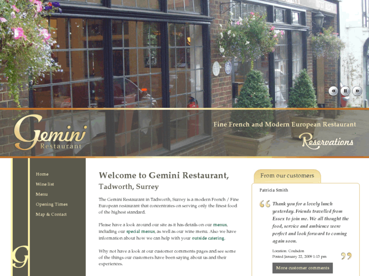 www.gemini-restaurant.com