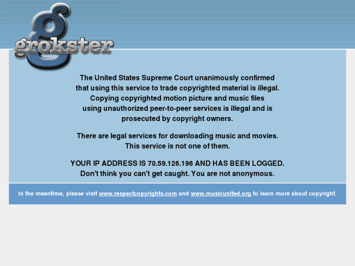 www.grokster.com