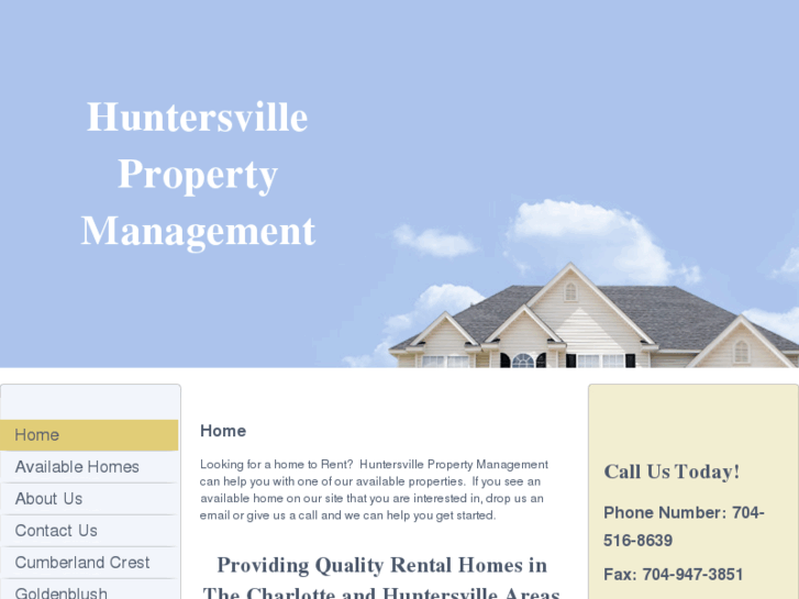 www.huntersvillepropertymanagement.com