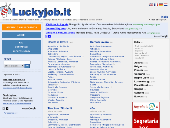 www.luckyjob.it