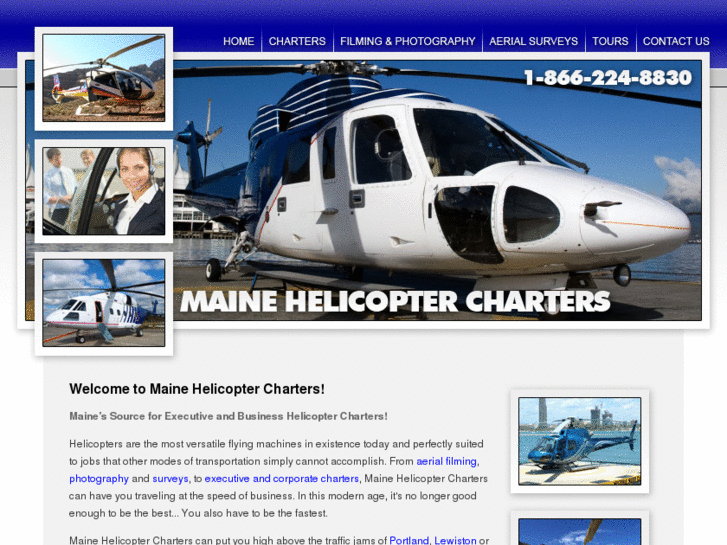 www.mainehelicoptercharters.com