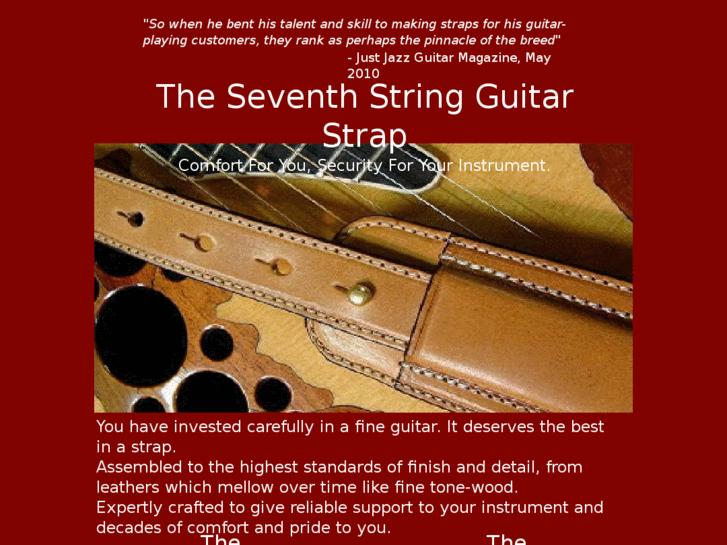 www.seventhstringstraps.com