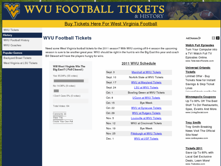 www.wvufootballtickets.info