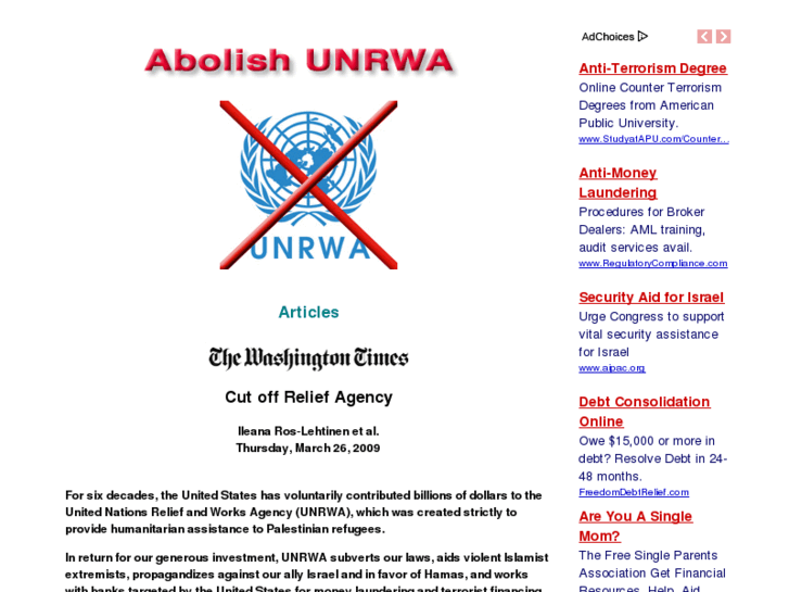 www.abolishunrwa.com