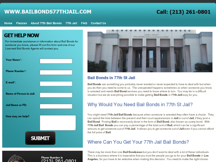 www.bailbonds77thjail.com