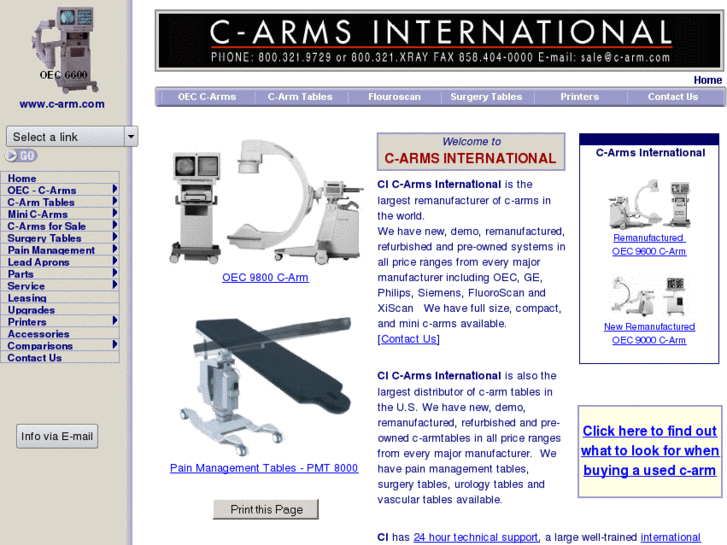 www.c-arms.net