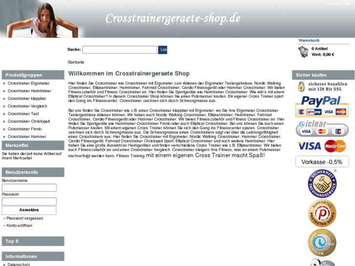 www.crosstrainergeraete.de