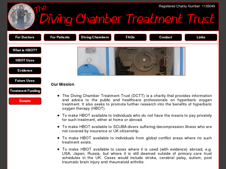 www.divingchambertreatmenttrust.org.uk