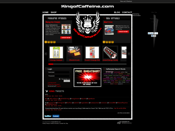 www.kingofcaffeine.info