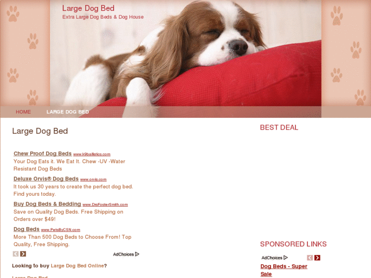 www.largedogbedshop.org