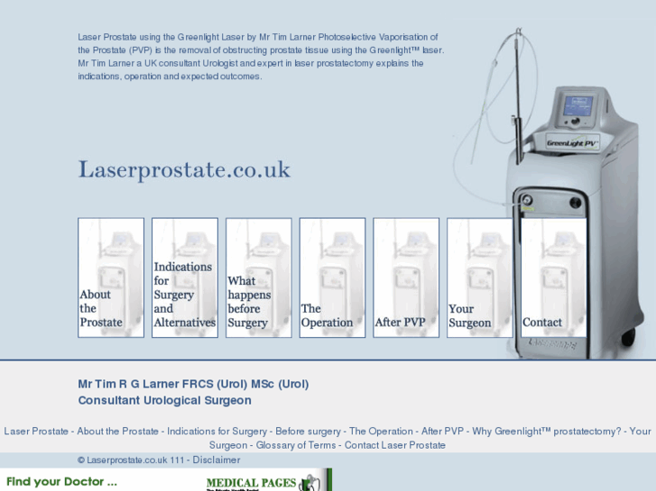 www.laserprostate.co.uk