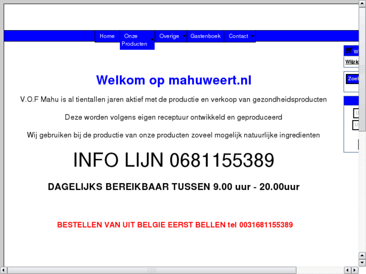 www.mahuweert.nl