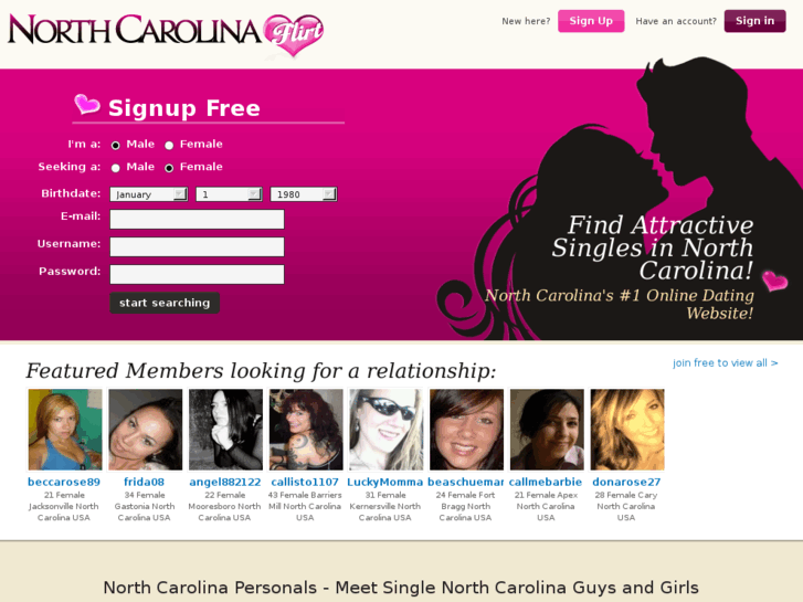 www.northcarolinaflirt.com