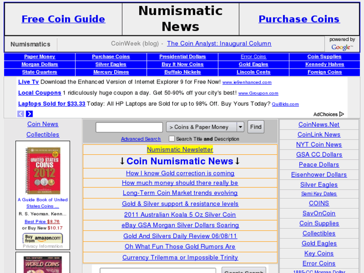 www.numisnews.tv