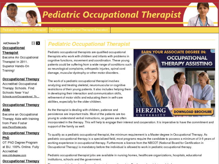 www.pediatricoccupationaltherapist.net