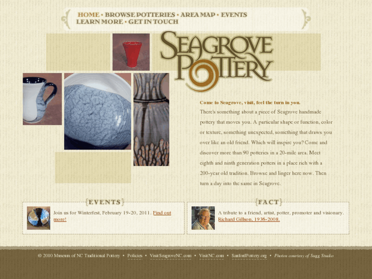 www.seagrovepotteryfestival.com