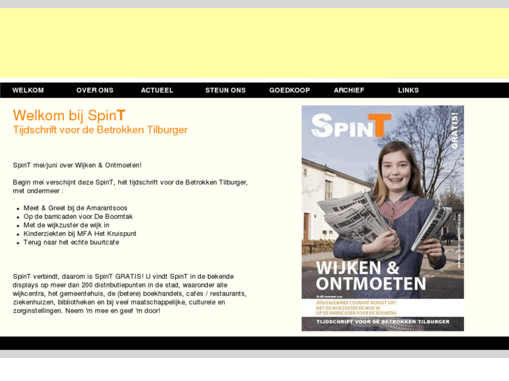 www.spinttilburg.nl