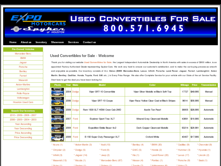 www.usedconvertiblesforsale.net