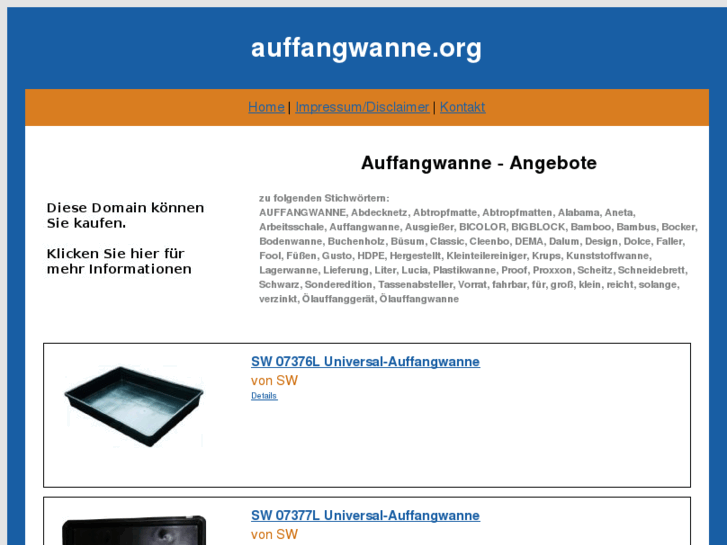 www.auffangwanne.org