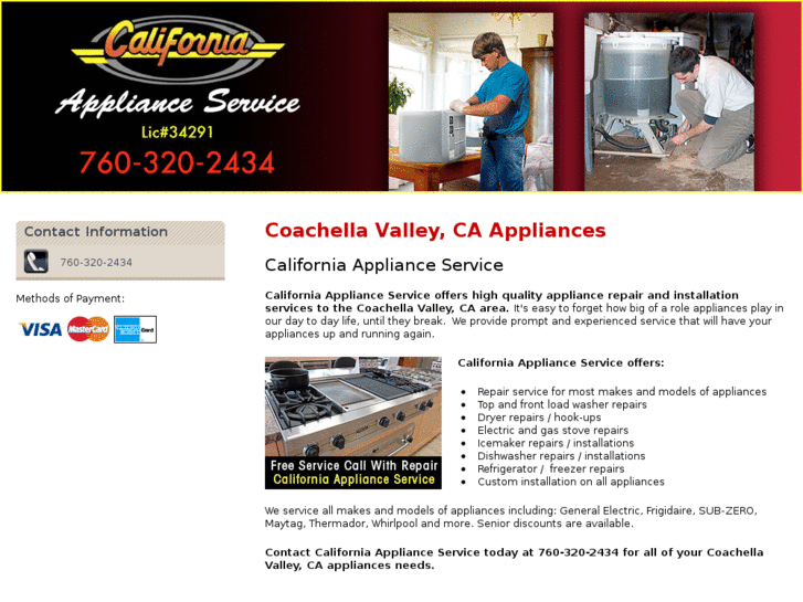 www.californiaappliance.net