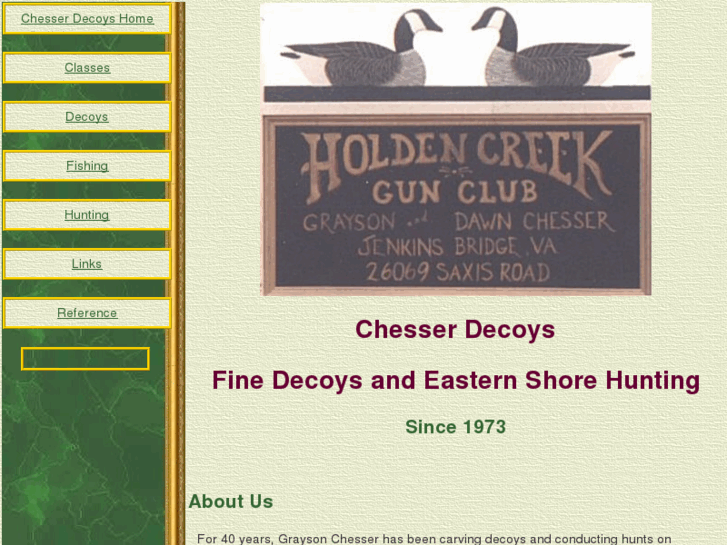 www.chesserdecoys.com