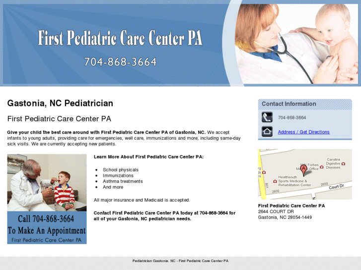 www.firstpediatriccare.com