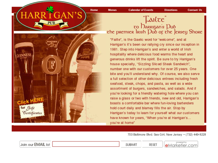 www.harriganspub.com