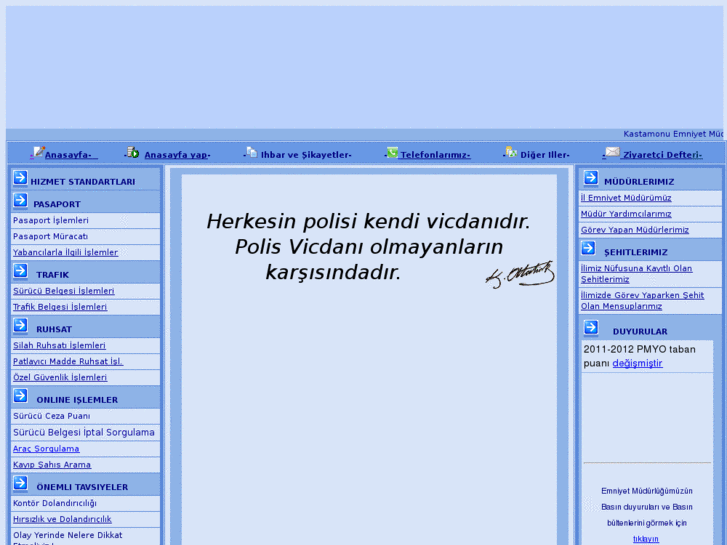 www.kastamonuemniyet.gov.tr