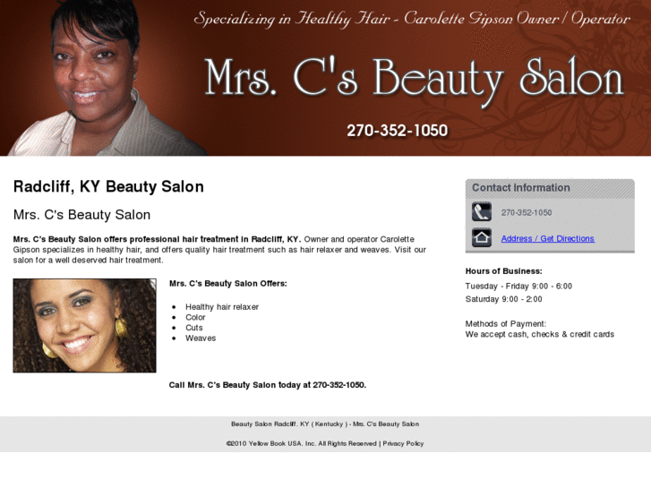 www.mrscsbeautysalon.com