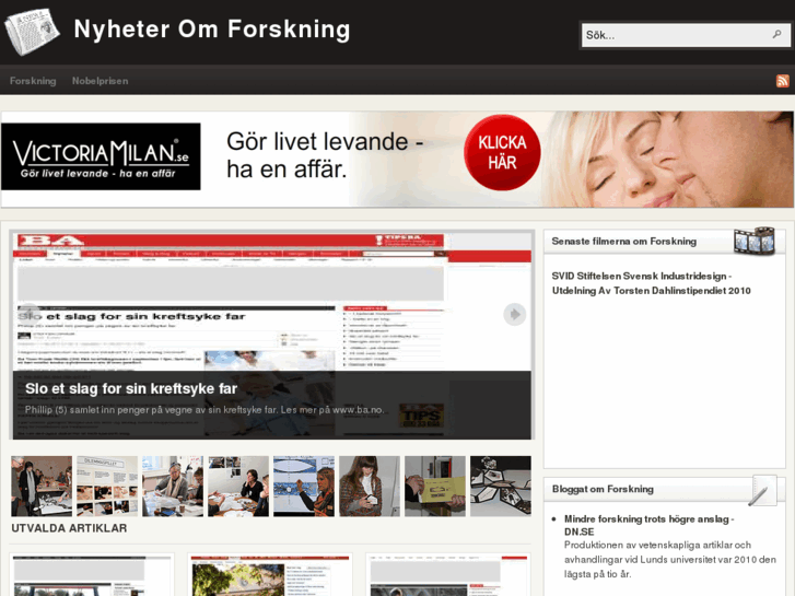 www.nyheteromforskning.com