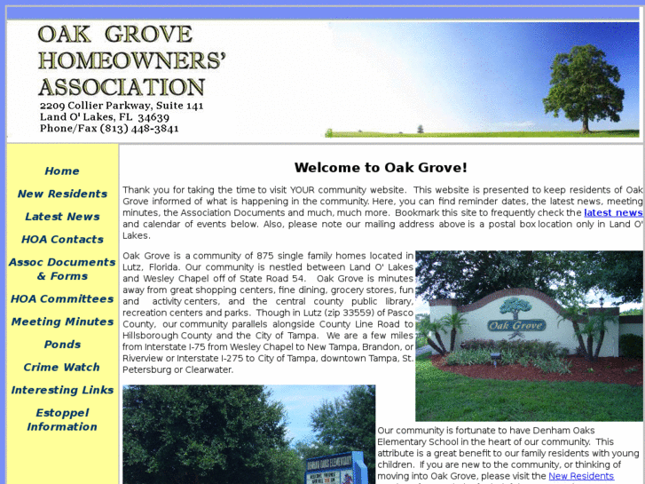 www.oakgrovehoa.com